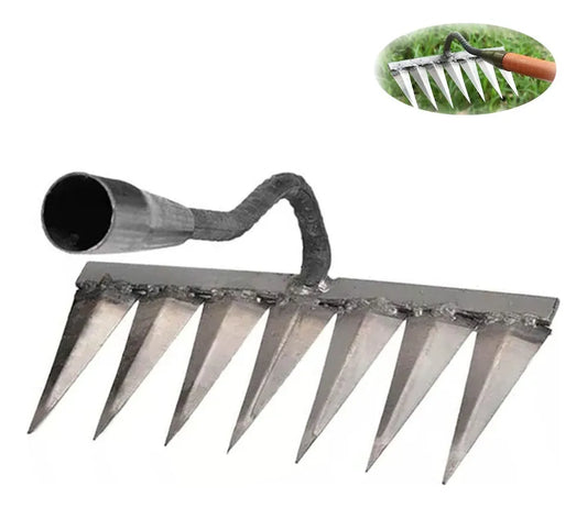 rastrillo rastrillo de hierro 2x1