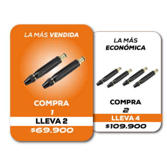 Boquilla De Alta Presión ll HidroMax X2